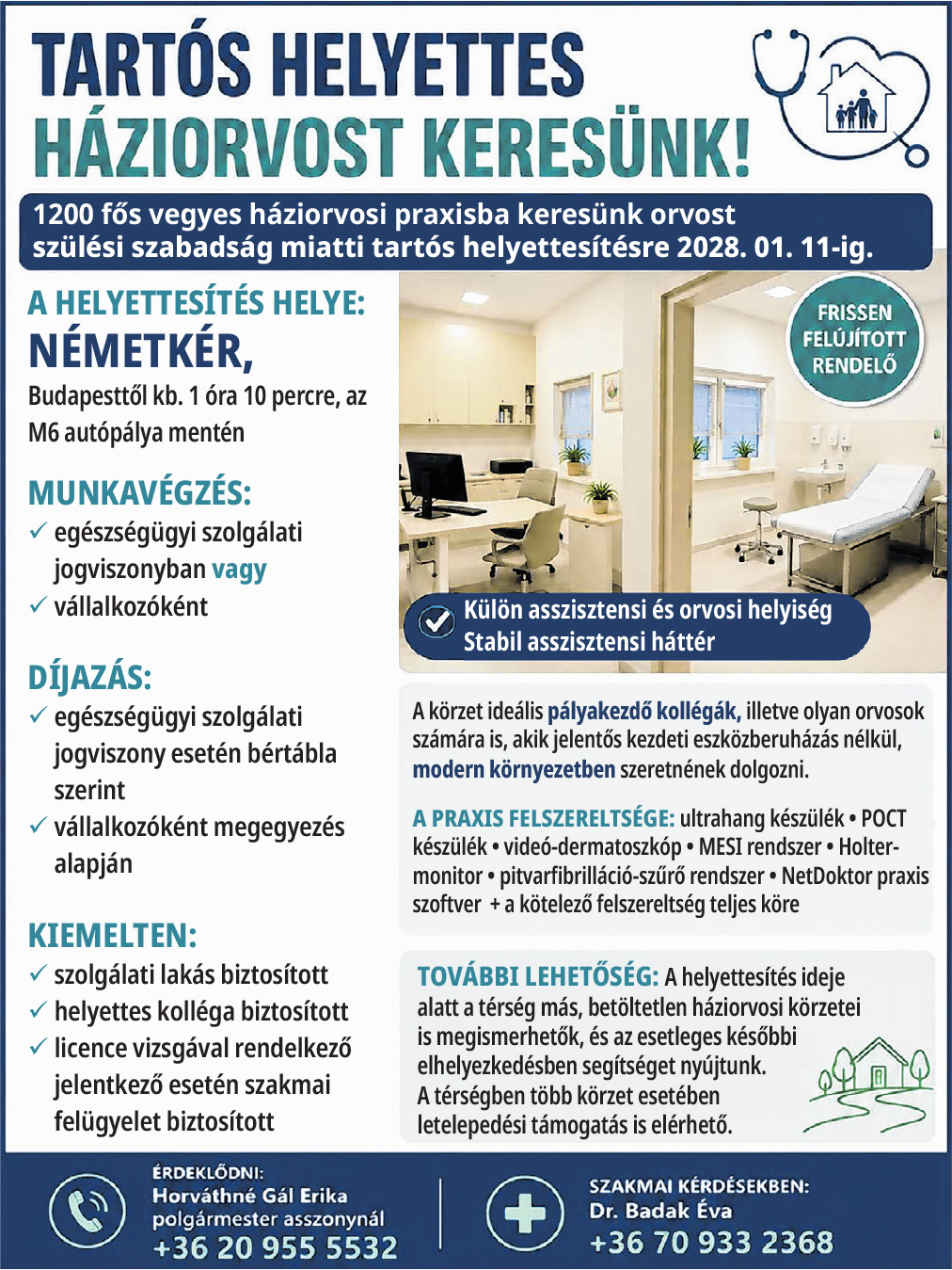Háziorvos Németkér