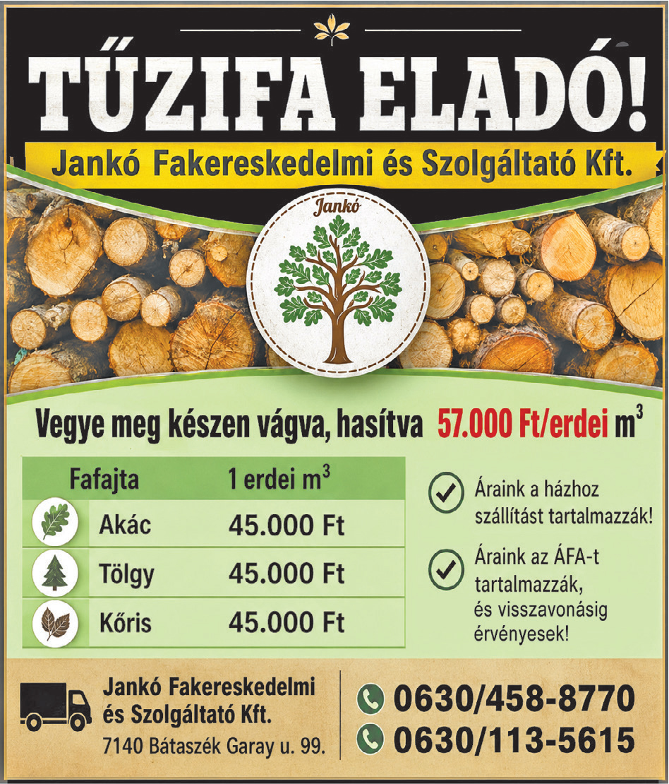 Jankó Fa Tűzifa