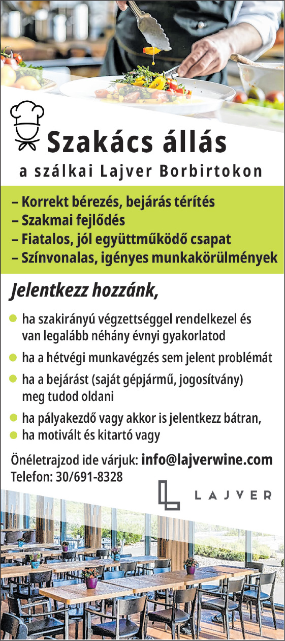 Lajvér szakács