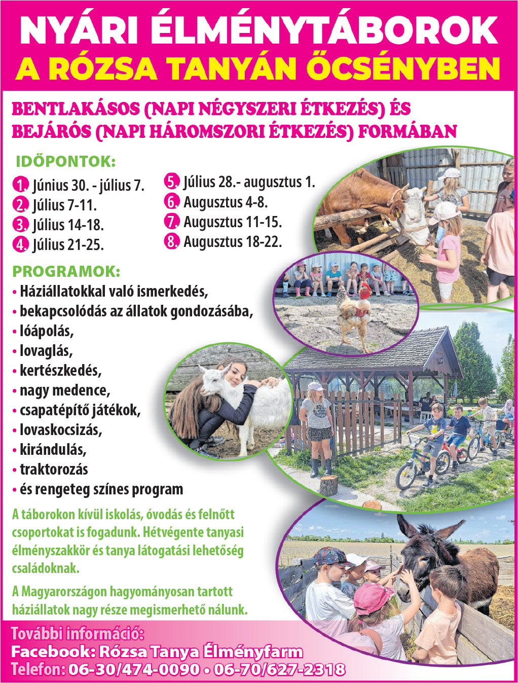 Rózsa Tanya Élményfarm