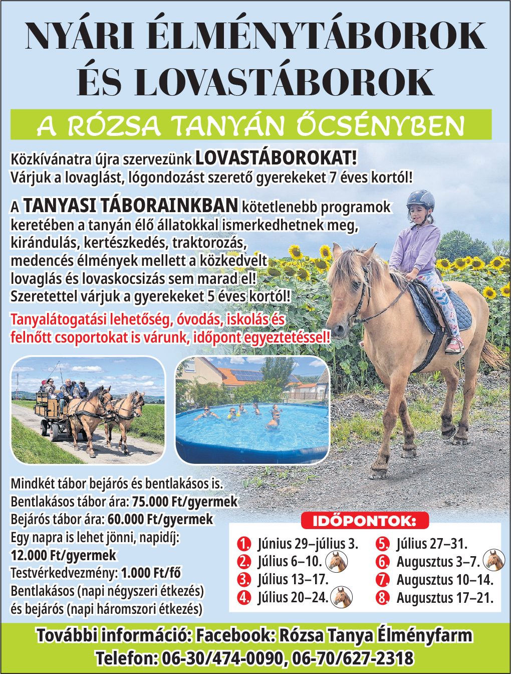 Rózsa Tanya Élményfarm