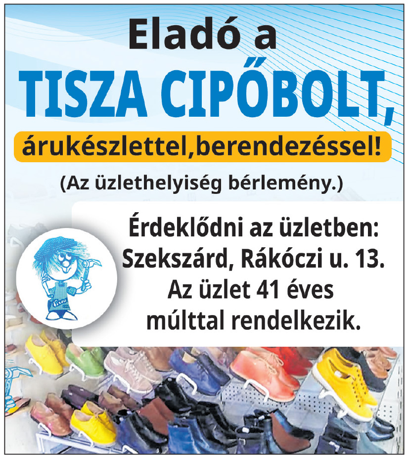 Tisza Cipő