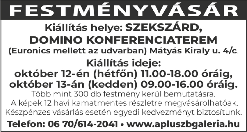 Festményvásár