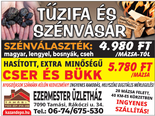 Tamási Tüzép