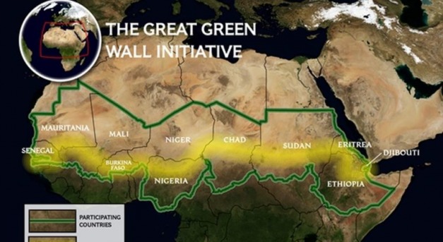 Nagy Zöld Falat emelnek az éhségövezetben