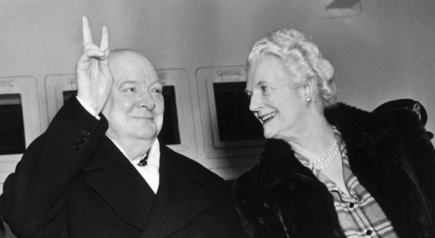 Churchill felesége és az utcaseprő