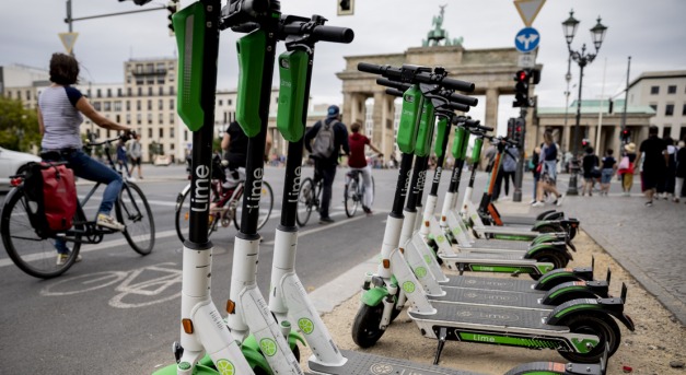 Közösségi e-rollerek Berlinben és Bécsben