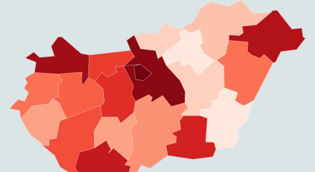 Térképen a fertőzöttek