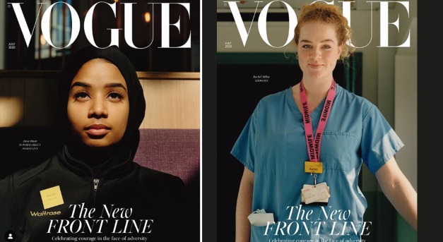 A járvány legnagyobb hősei a Vogue címlapján