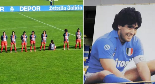 Egy focista nem volt hajlandó tisztelegni Diego Maradona emléke előtt...