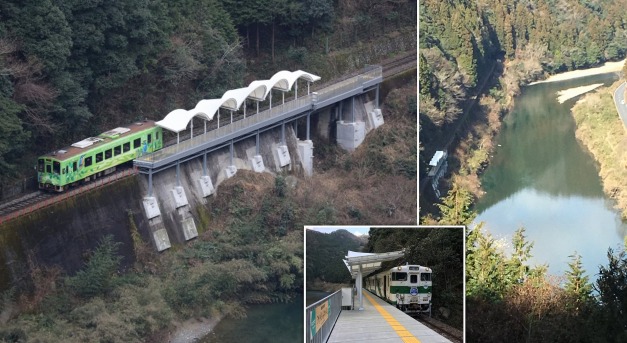 Japánban van egy vasútmegálló, ahonnan nincs kiút