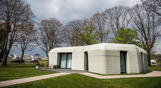 Digitális kulccsal nyílik Európa első 3D-s nyomtatott lakóháza