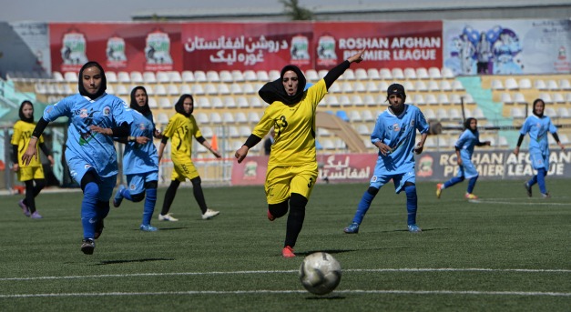 A női futballválogatott is elmenekült Afganisztánból
