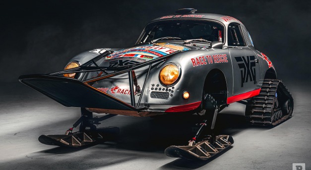 Lánctalpas Porsche, az Antarktiszra tervezve