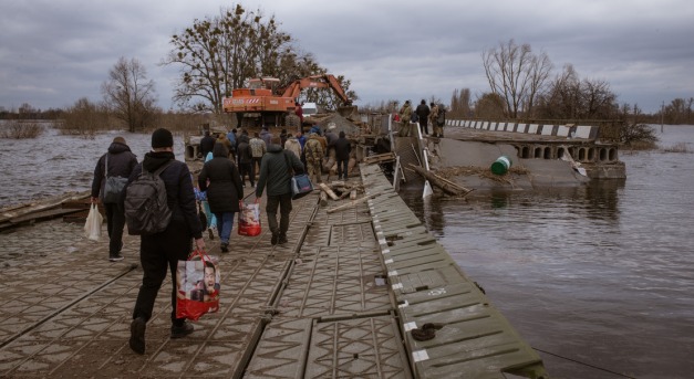 A felperzselt föld taktikája – így állították meg egy ukrán falu lakói az orosz tankokat