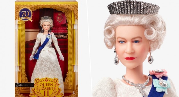 Barbie baba készült II. Erzsébetről