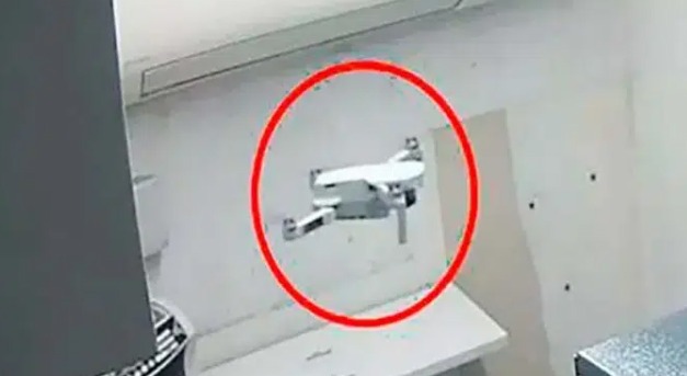 Drónnal fosztottak ki egy pénzautomatát
