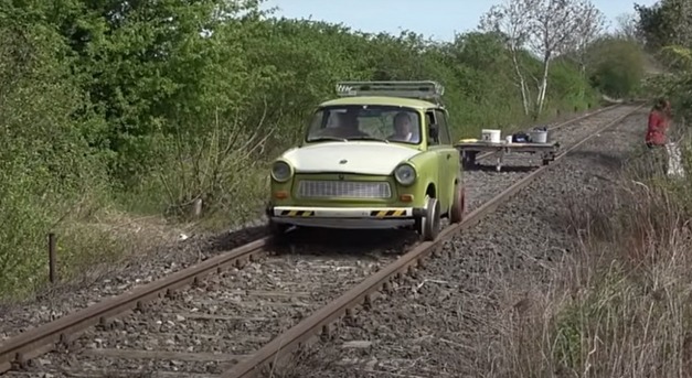 Saját készítésű síntrabant és a turisztikai célú hajtányozás terve