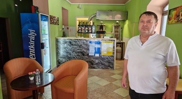 Gyros Ranch Szekszárdon, az Augusz-ház alatt