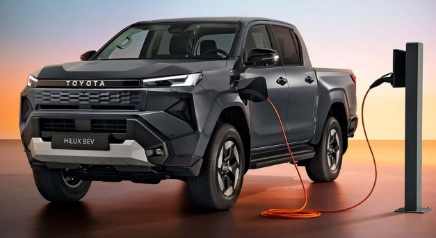 Magyarországon az elektromos Toyota Hilux