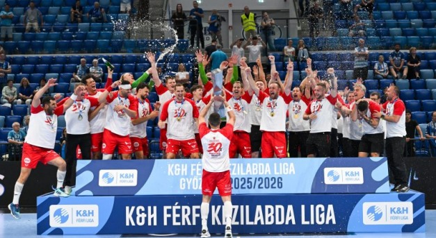 A Veszprém csapata Szegeden szeezte meg a bajnoki címet